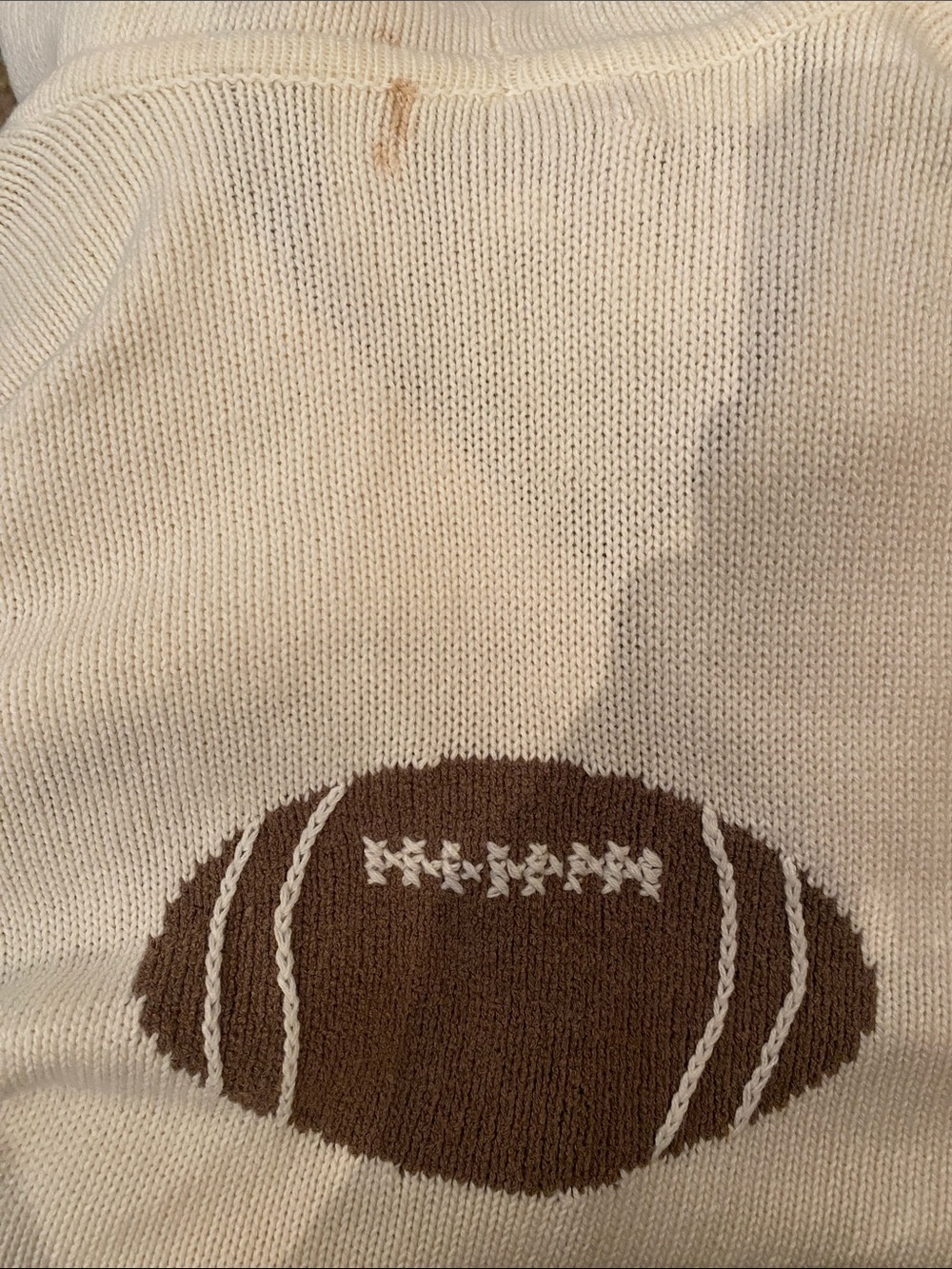 NWT CJ Banks Football Hooded Button Front Cardigan Sweater 1X - Picture 4 of 7